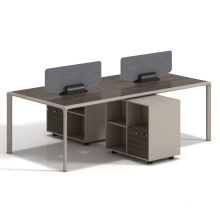 High Quality Modern Design Commercial Modular Office Furniture Four Person Linear Open Employee Office Workstation